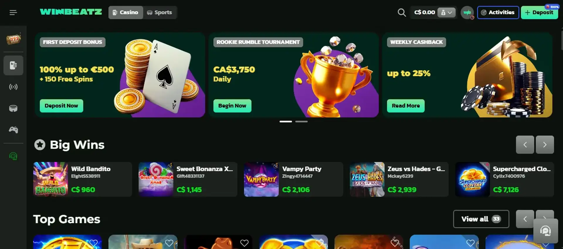 Winbeatz Casino